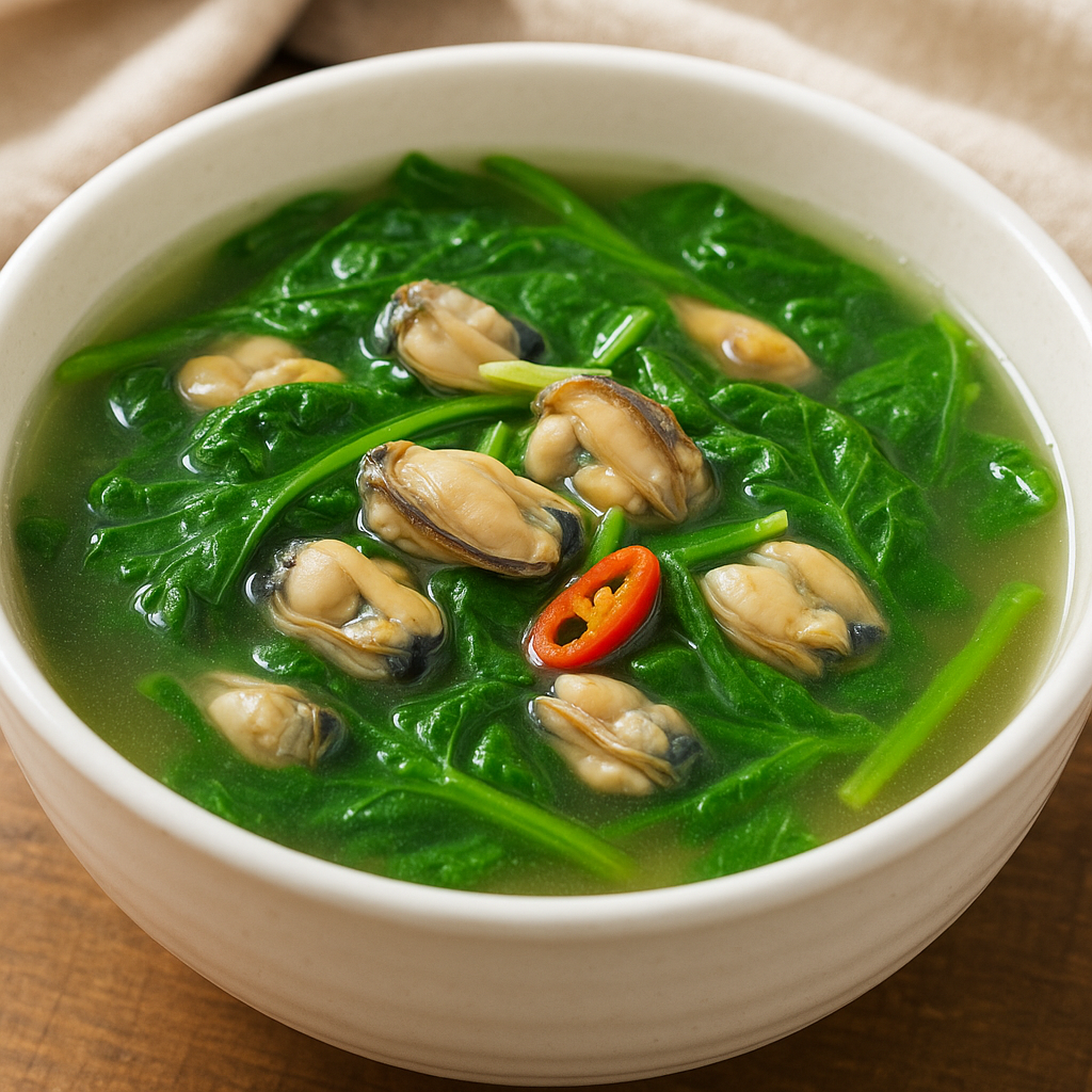 cách nấu canh mùng tơi